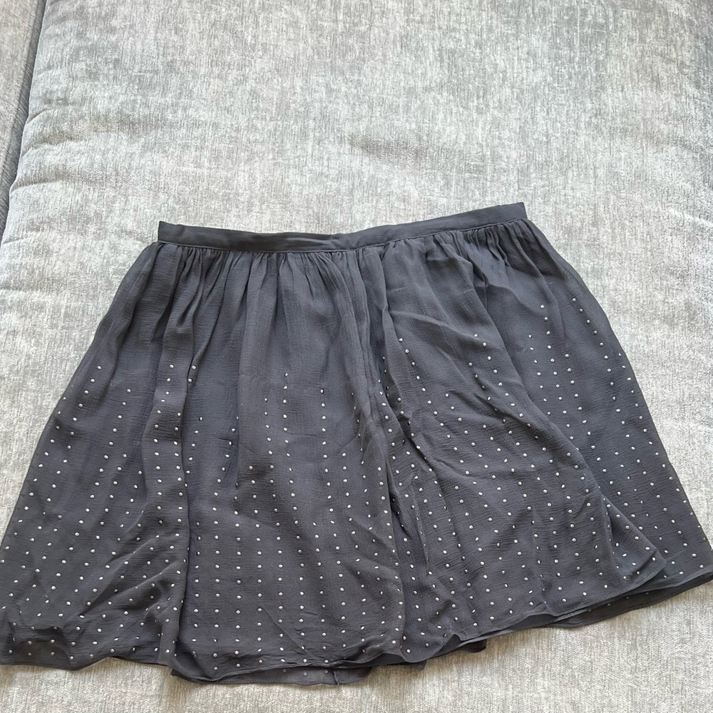 Grey sheer club Monaco skirt